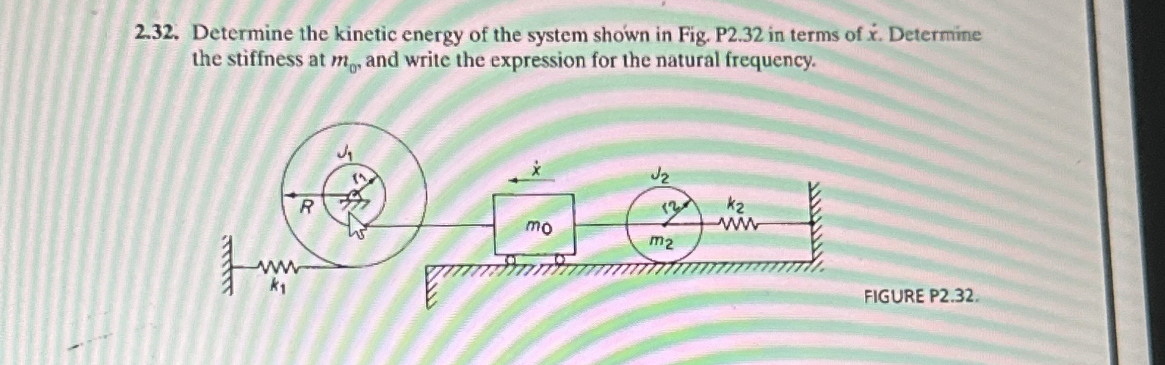 2 . 3 2 . Determine the kinetic energy of the
