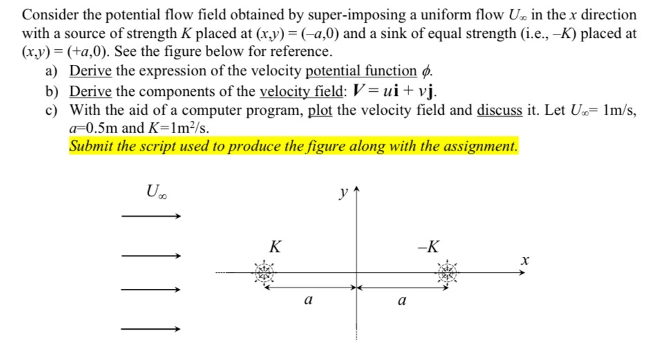 Please answer all parts... Consider the potential