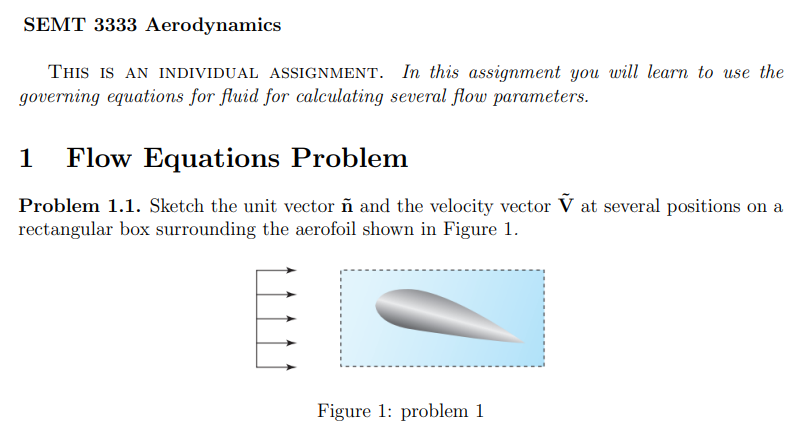 Problem 1 . 1 . Sketch the unit vector n and the