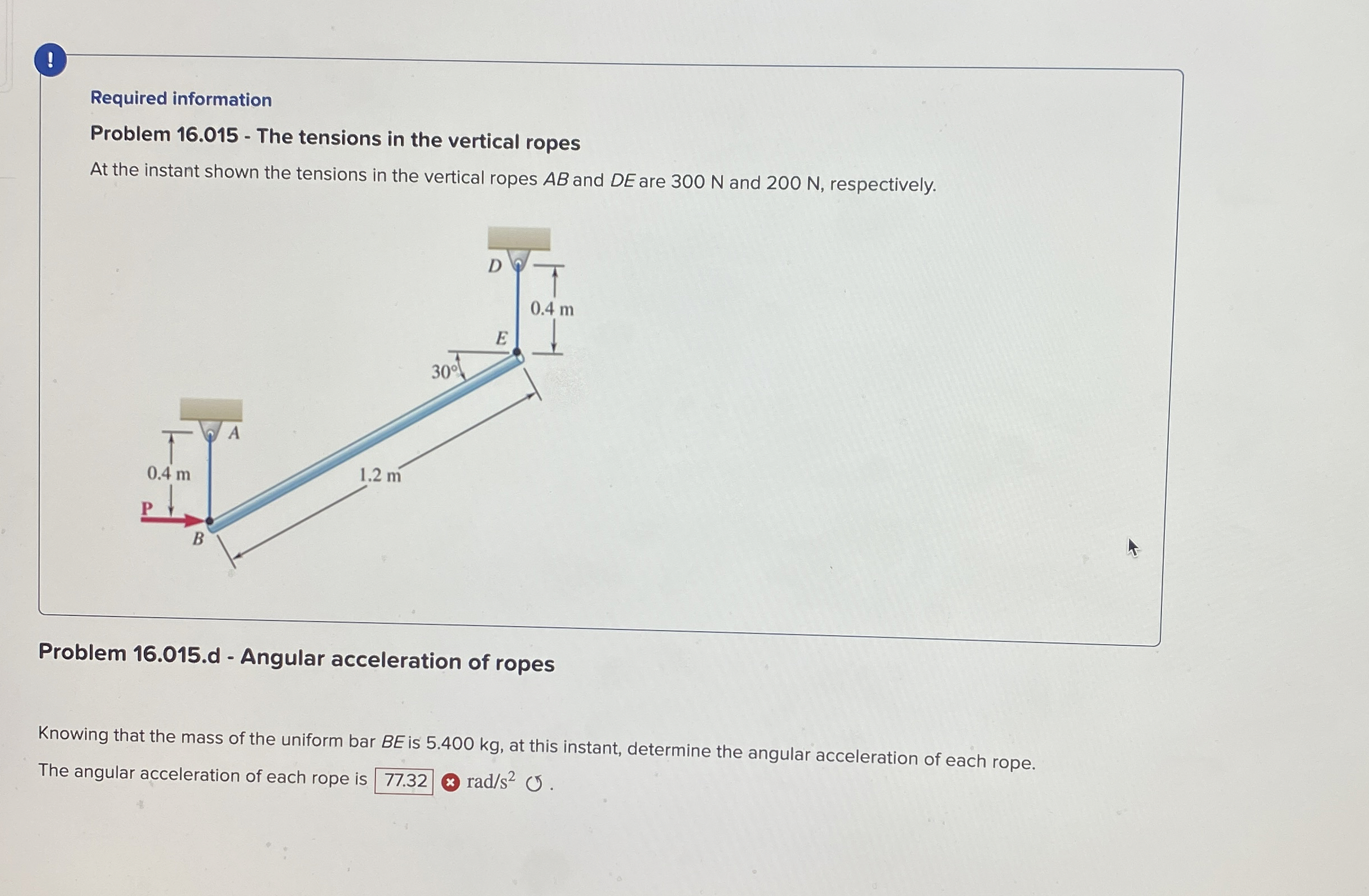 ! Required information Problem 1 6 . 0 1 5 - The