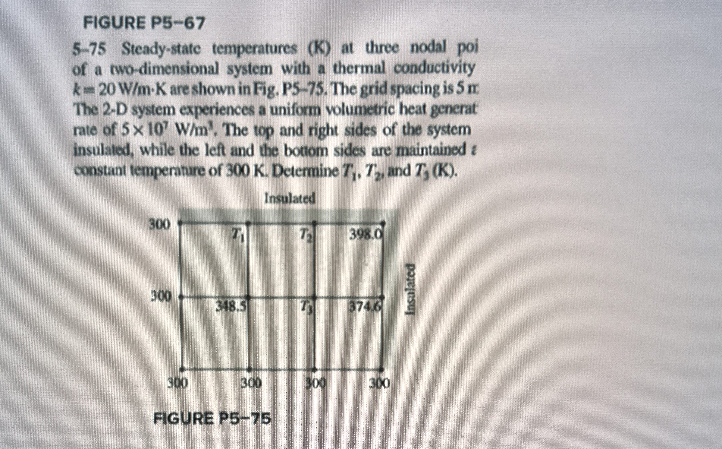 FIGURE P 5 - 6 7 5 - 7 5 Steady - state