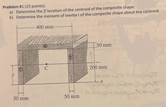 Problem # 1 ( 2 5 points ) : a ) Determine the ?