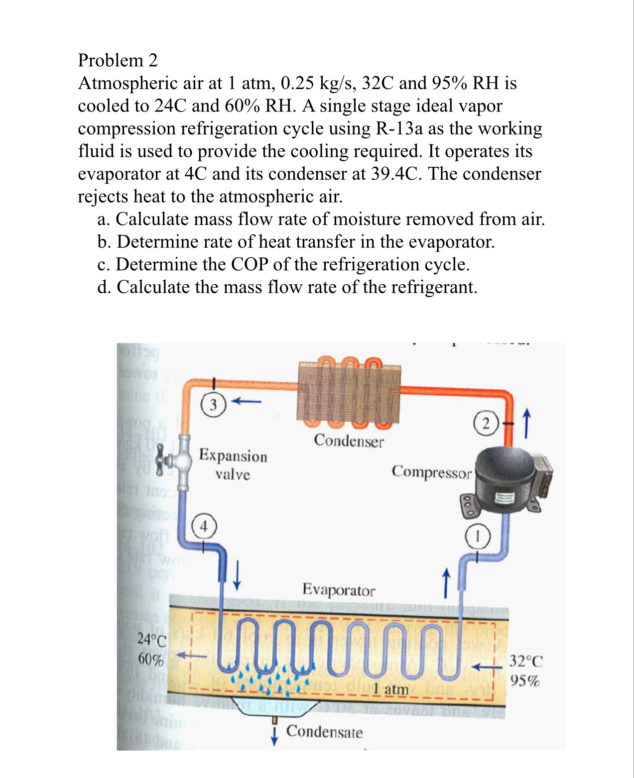Problem 2 Atmospheric air at 1 atm, 0 . 2 5 k g s
