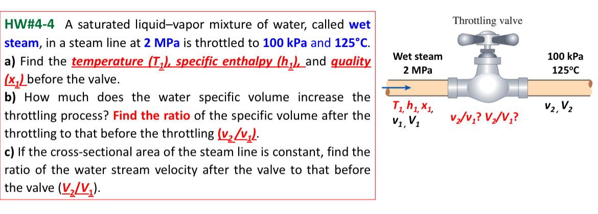 HW# 4 - 4 A saturated liquid - vapor mixture of