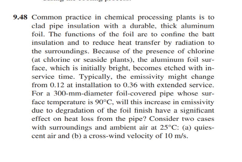 9 . 4 8 Common practice in chemical processing