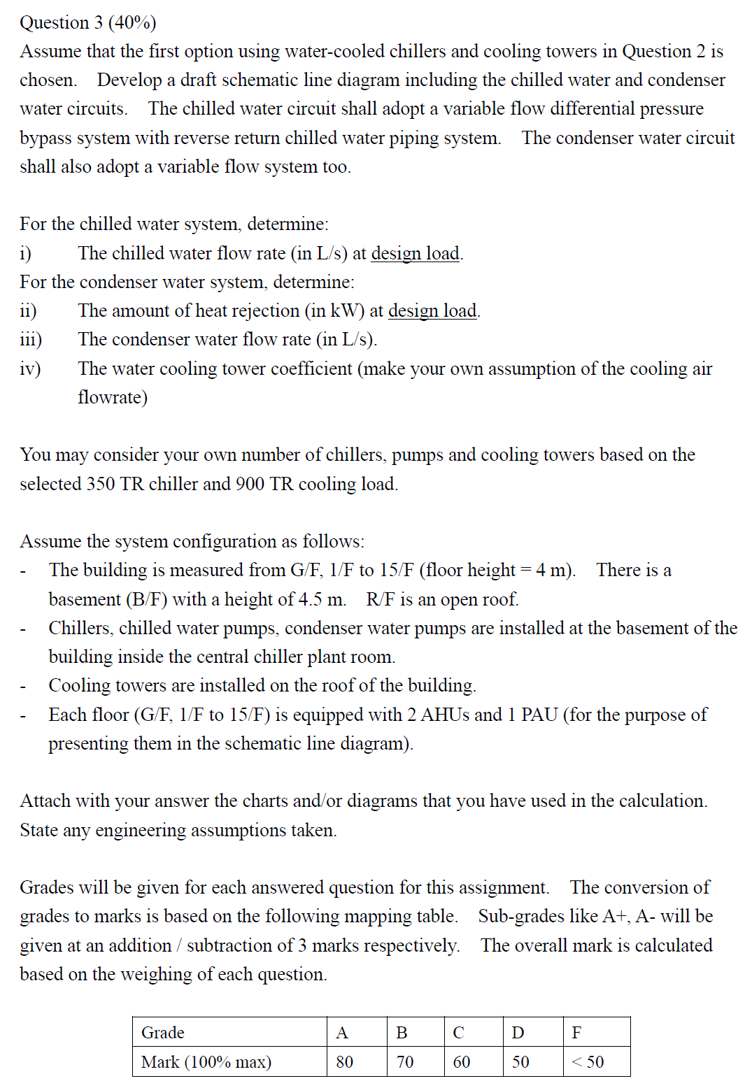 Question 3 ( 4 0 \ % ) Assume that the first