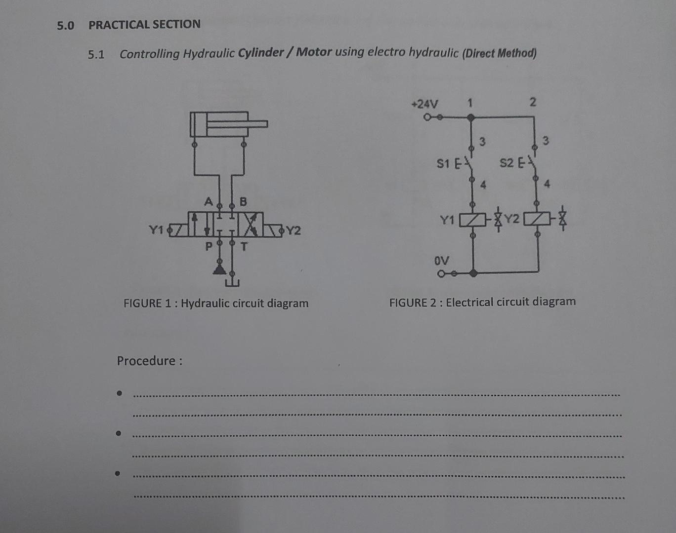 5 . 0 PRACTICAL SECTION 5 . 1 Controlling