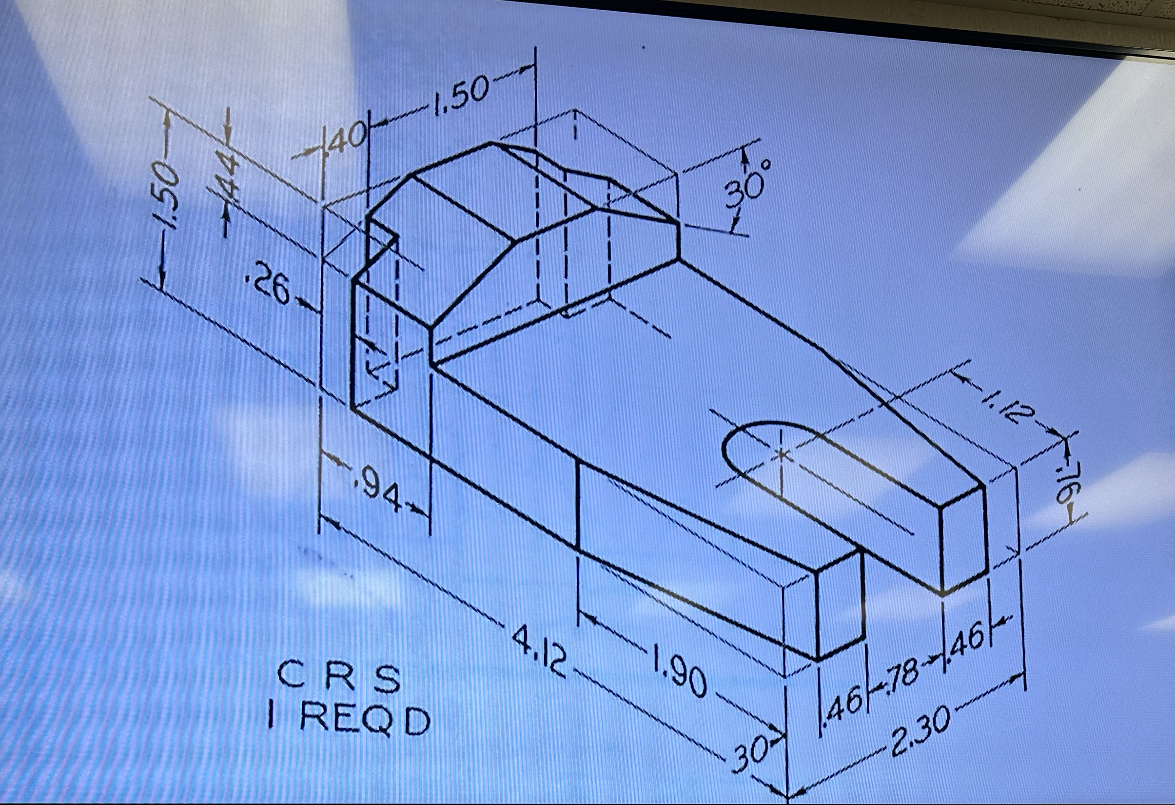 Draw the Orthographic views, Dimension Properly