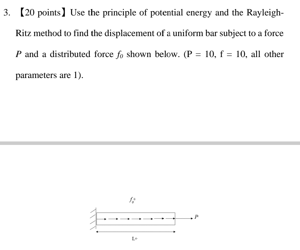 3 . 2 0 points Use the principle of potential