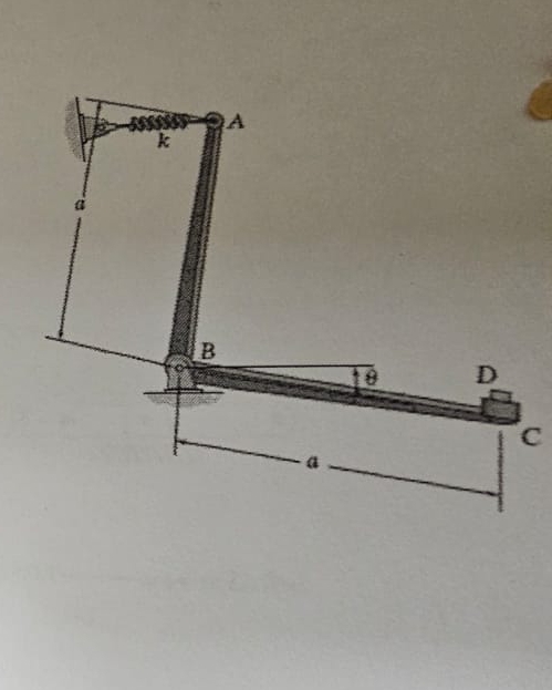 If a block D of negligible size and mass m is