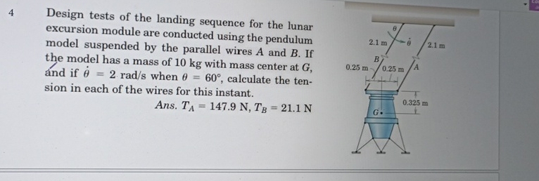 4 Design tests of the landing sequence for the