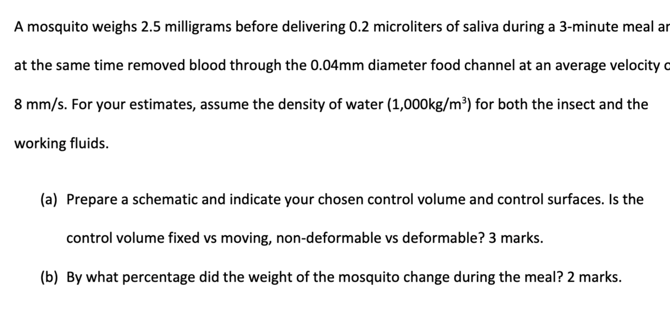 A mosquito weighs 2 . 5 milligrams before