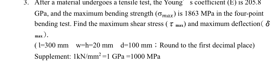 After a material undergoes a tensile test, the