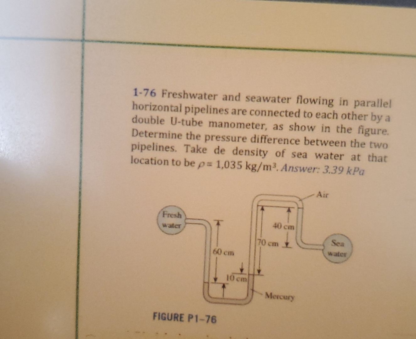 1 - 7 6 Freshwater and seawater flowing in