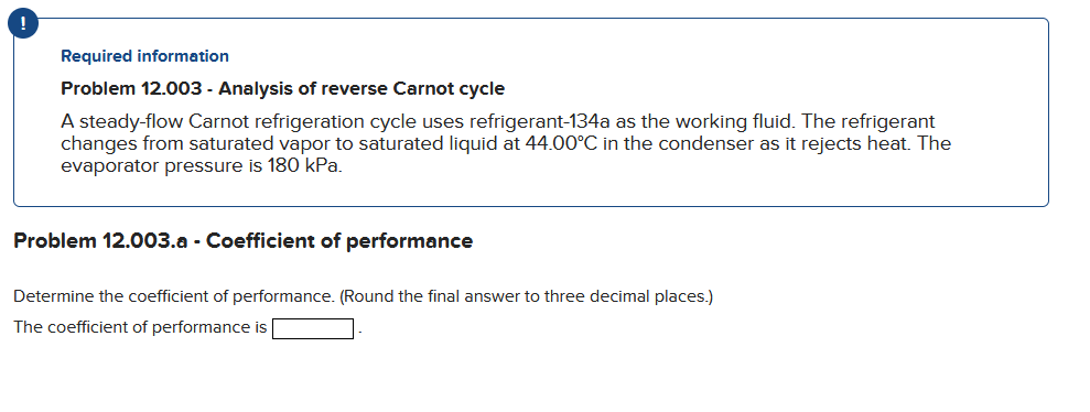 Required information Problem 1 2 . 0 0 3 -