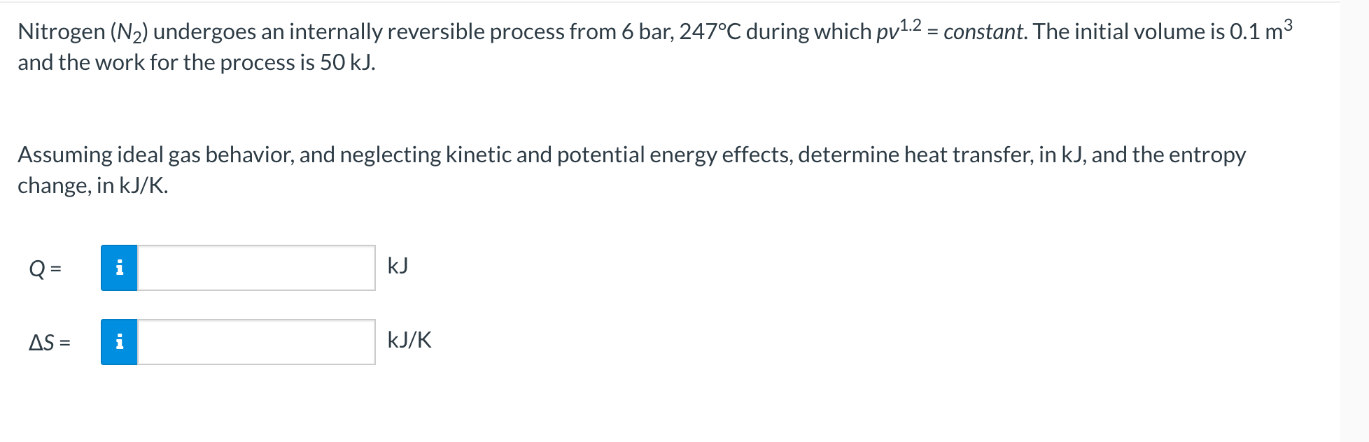 Nitrogen ( N _ ( 2 ) ) undergoes an internally