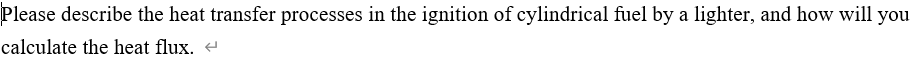 Please describe the heat transfer processes in