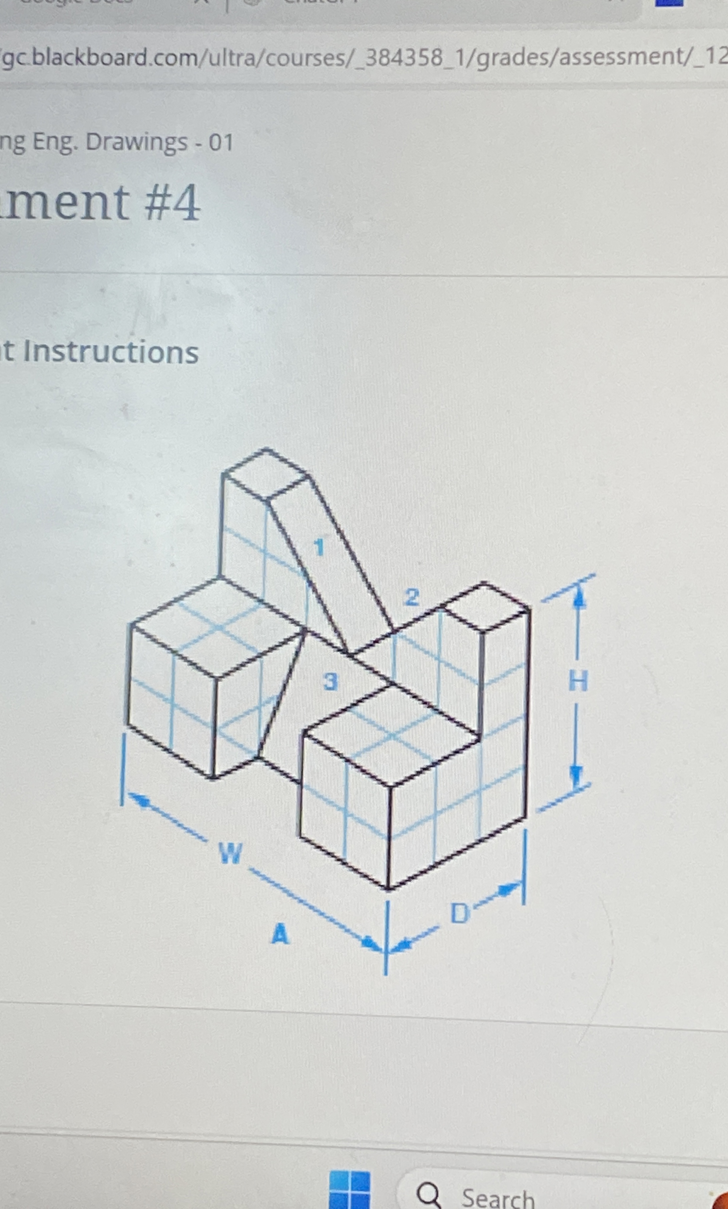 I am drawing a Top front and side here can you