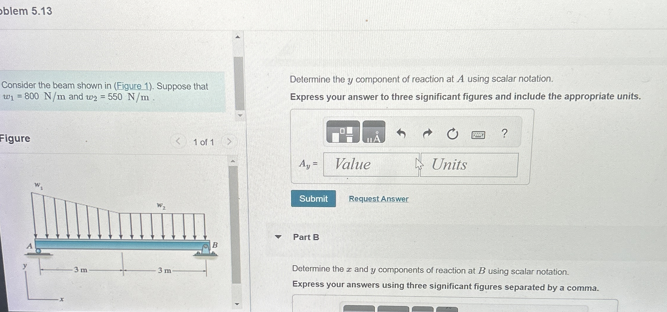 bblem 5 . 1 3 Consider the beam shown in ( Figure