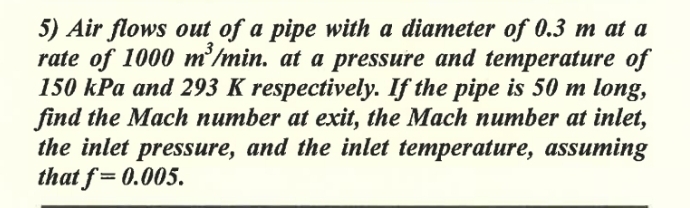 Air flows out of a pipe with a diameter of 0 . 3