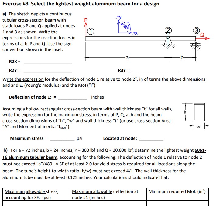 Exercise \ # 3 Select the lightest weight