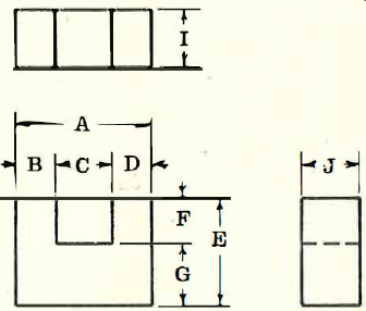 The dimensions necessary to completely describe