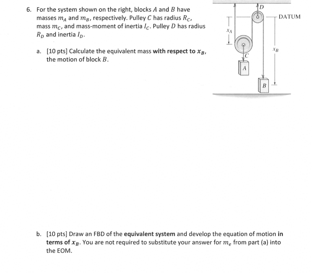 Please help I ' m studying old exams for the