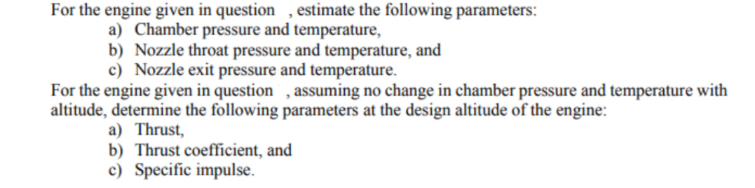 A LOX / LH 2 bipropellant rocket engine used for