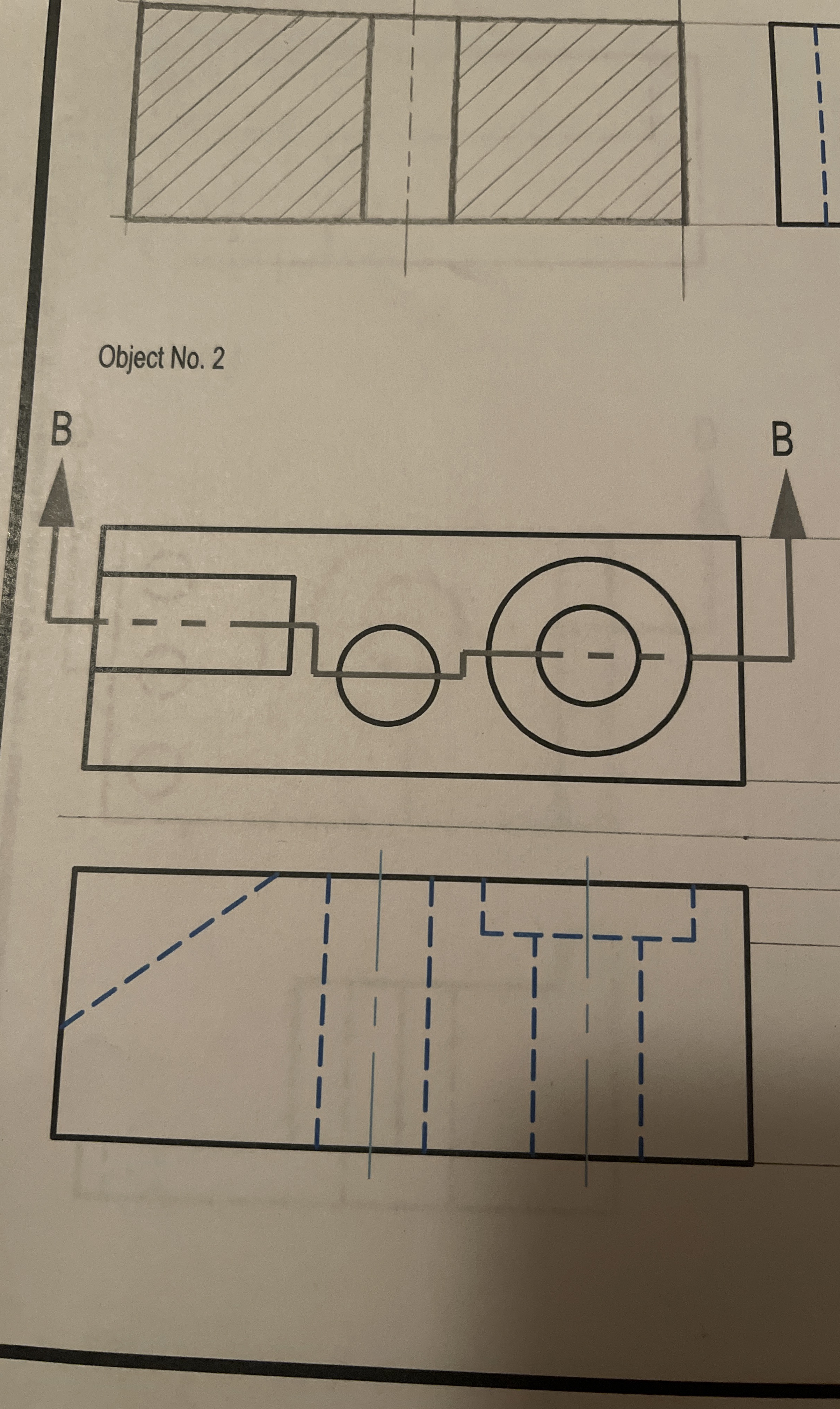Object No . 2 I need right section view