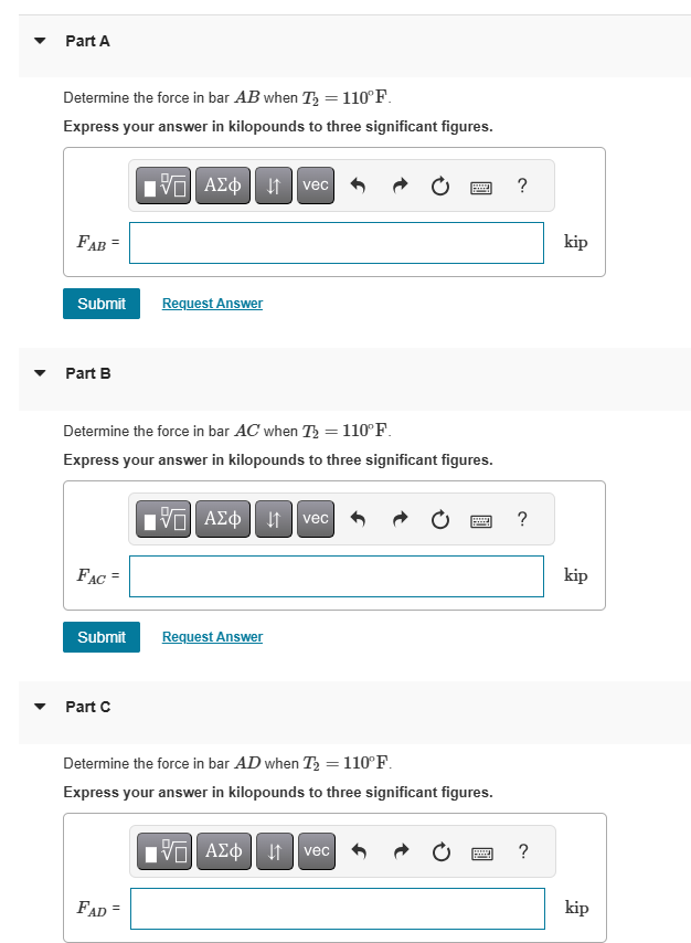 The three bars are made of A - 3 6 steel and form