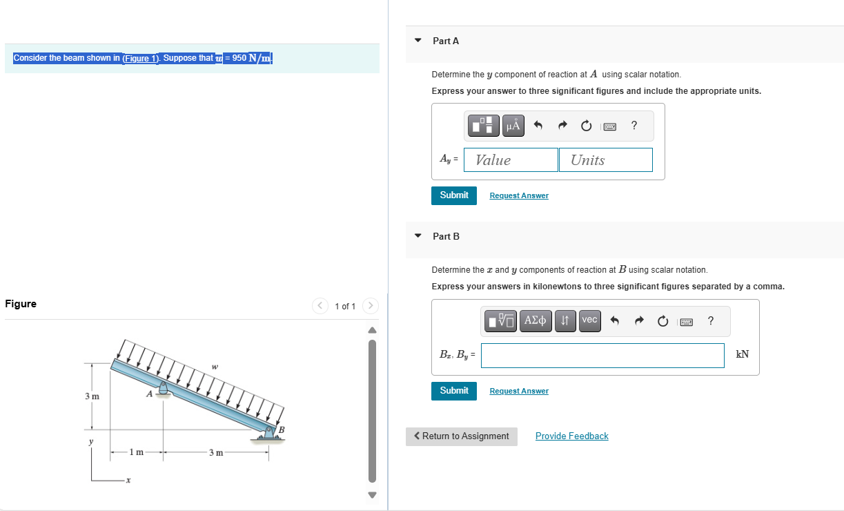 Consider the beam shown in ( Figure 1 ) . Suppose