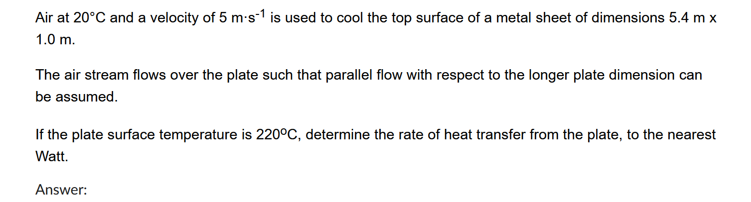 Air at \ ( 2 0 ^ { \ circ } \ mathrm { C } \ )