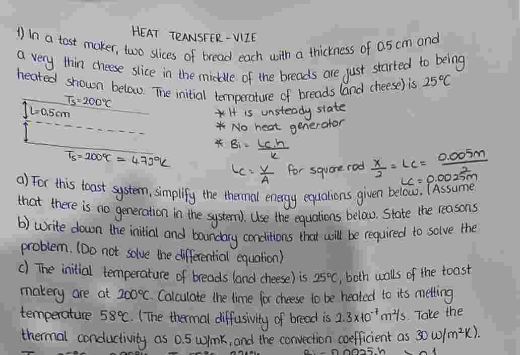 In a tost maker , two slices of bread each with a