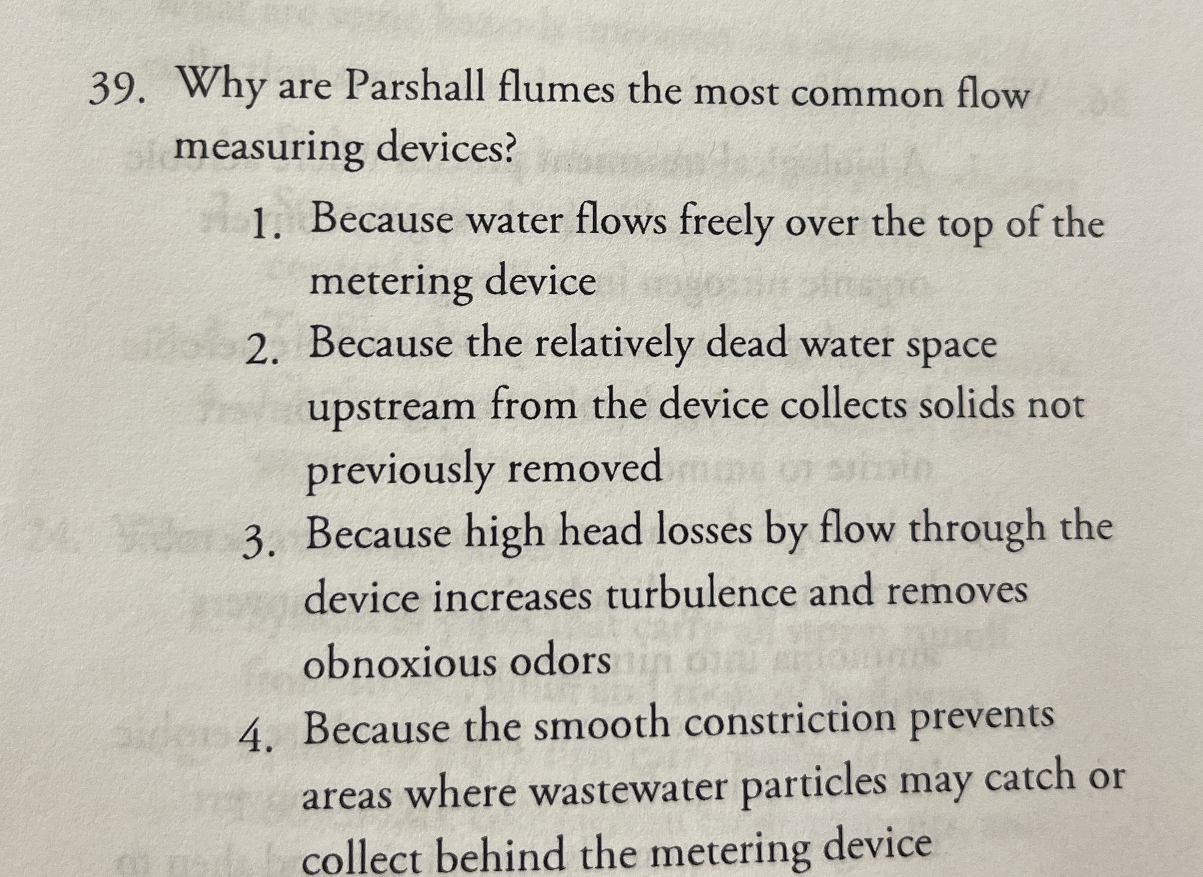 Why are Parshall flumes the most common flow