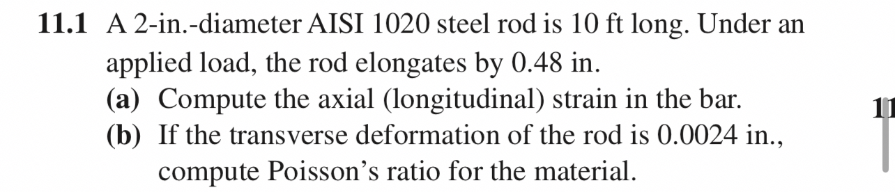 1 1 . 1 A 2 - in . - diameter AISI 1 0 2 0 steel