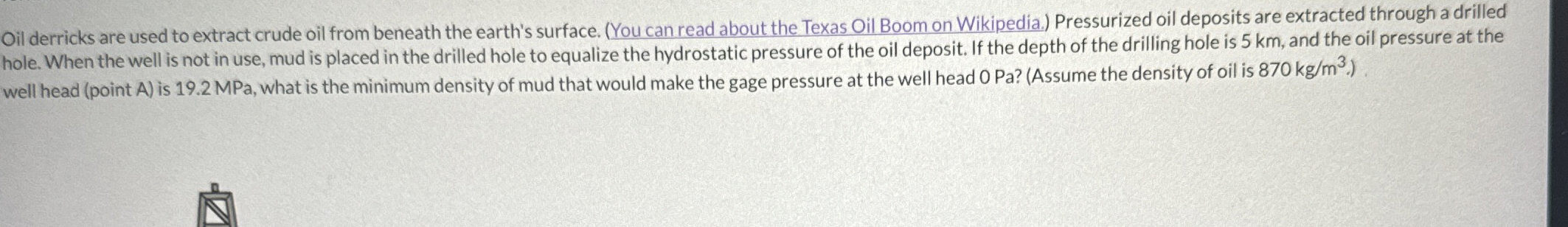 Oil derricks are used to extract crude oil from