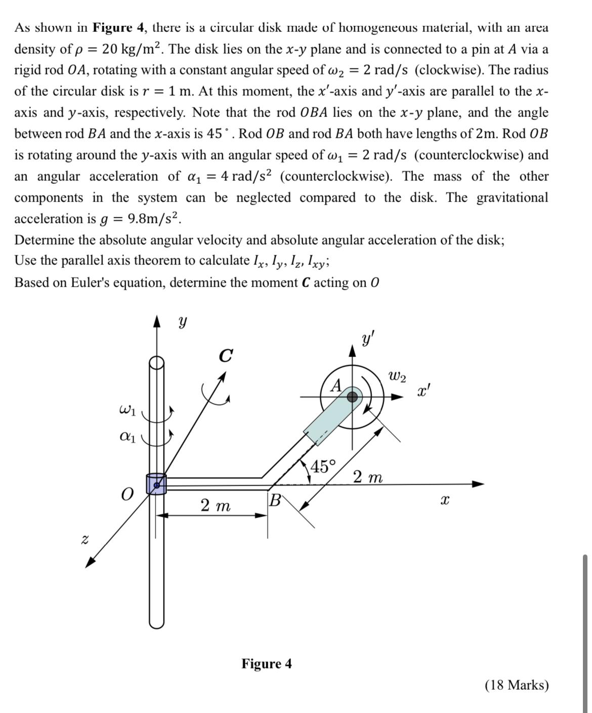 As shown in Figure 4 , there is a circular disk