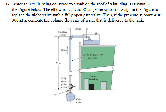 1 - Water at \ ( 1 0 ^ { \ circ } \ mathrm { C }