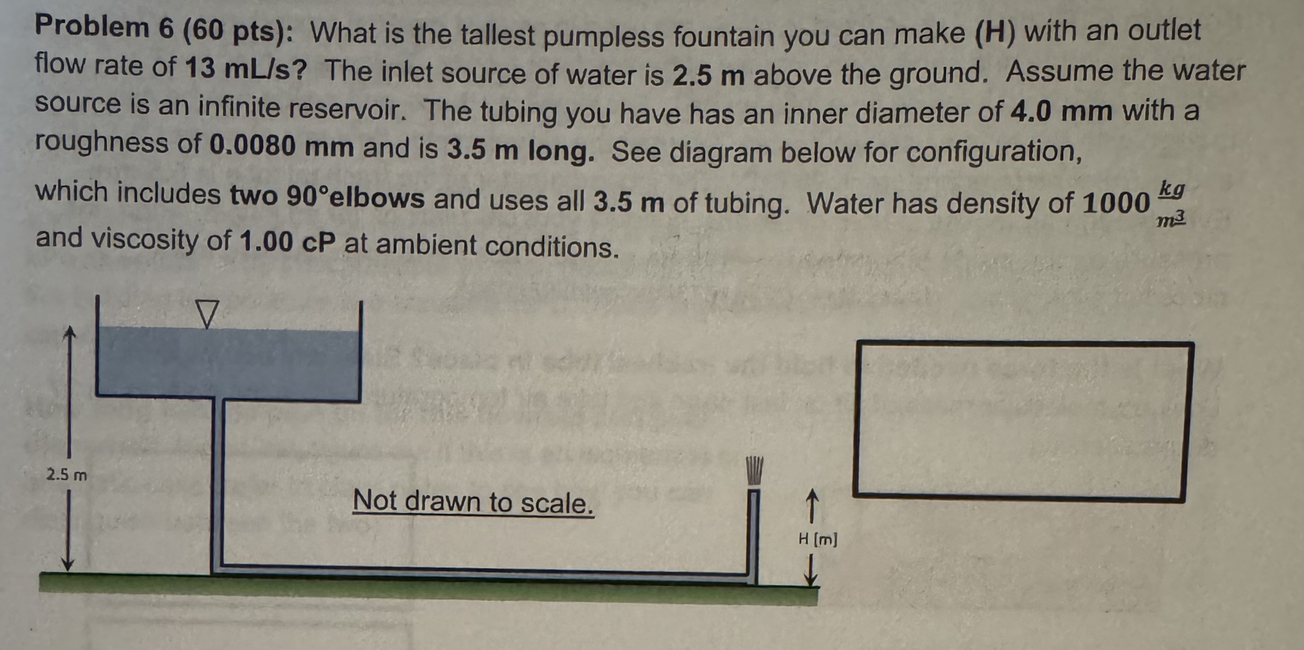 Problem 6 ( 6 0 pts