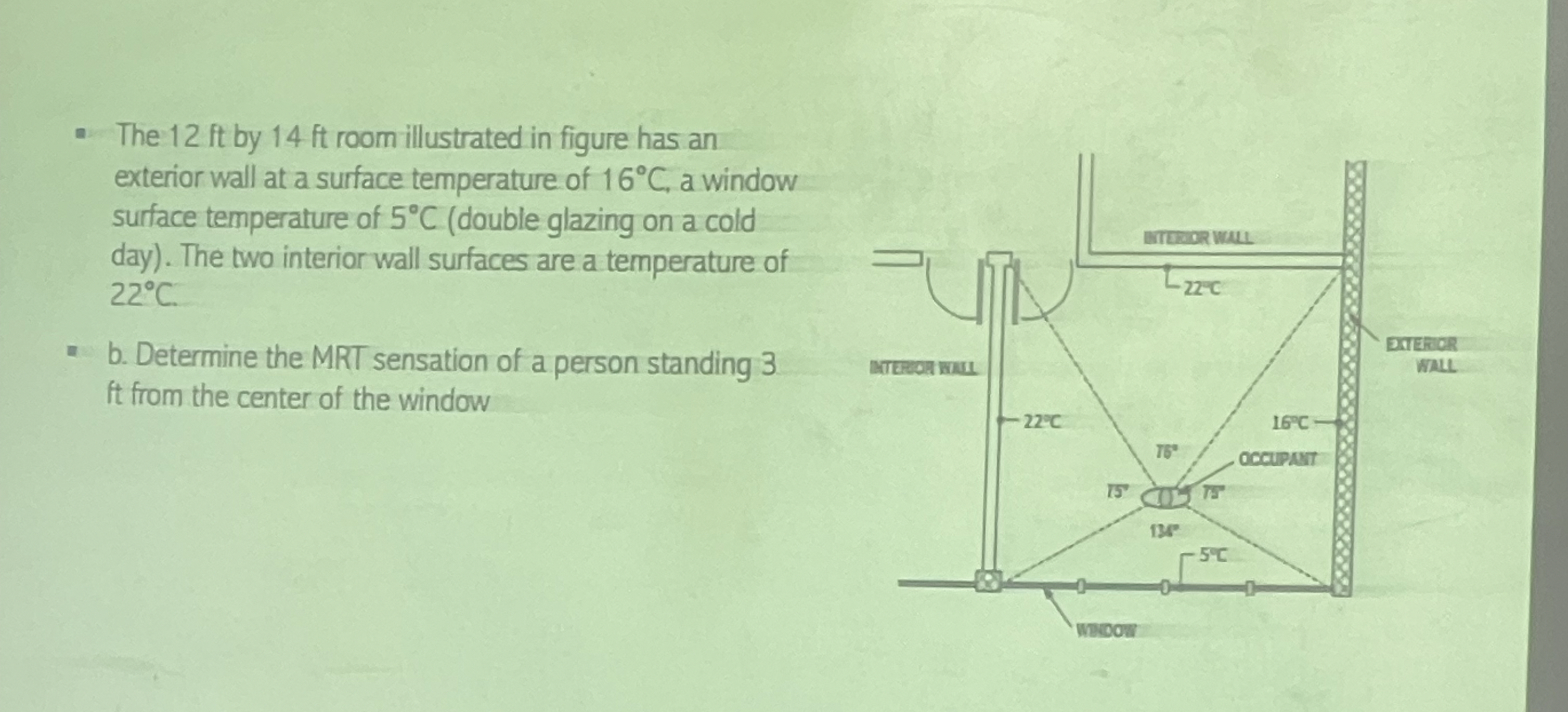 The 1 2 ft by 1 4 ft room illustrated in figure