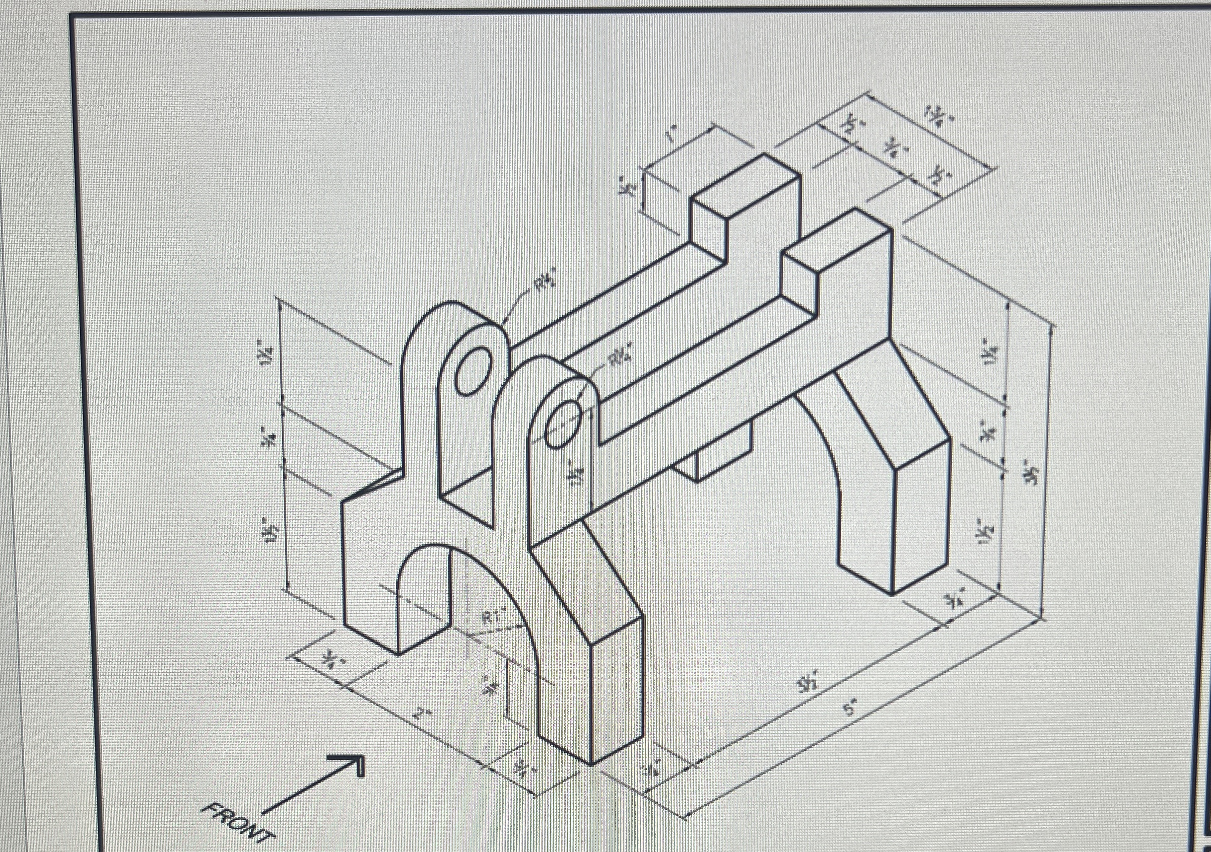 Use autocad to draw this