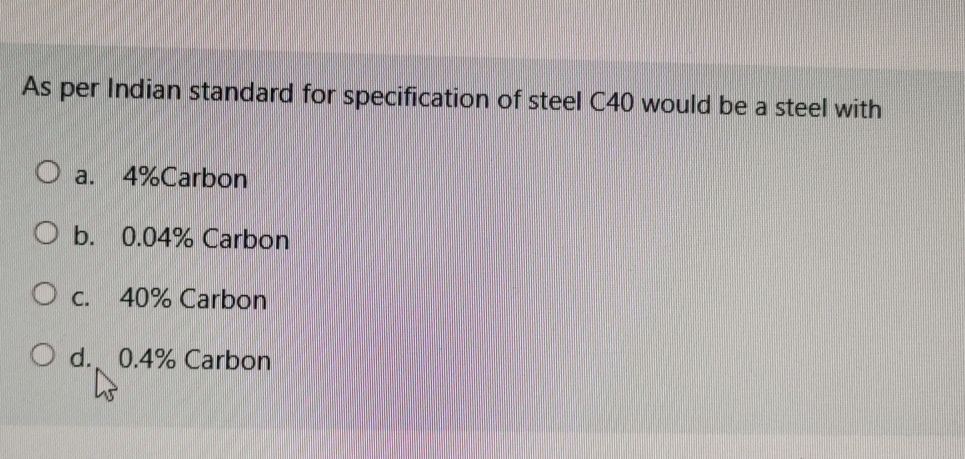 As per Indian standard for specification of steel