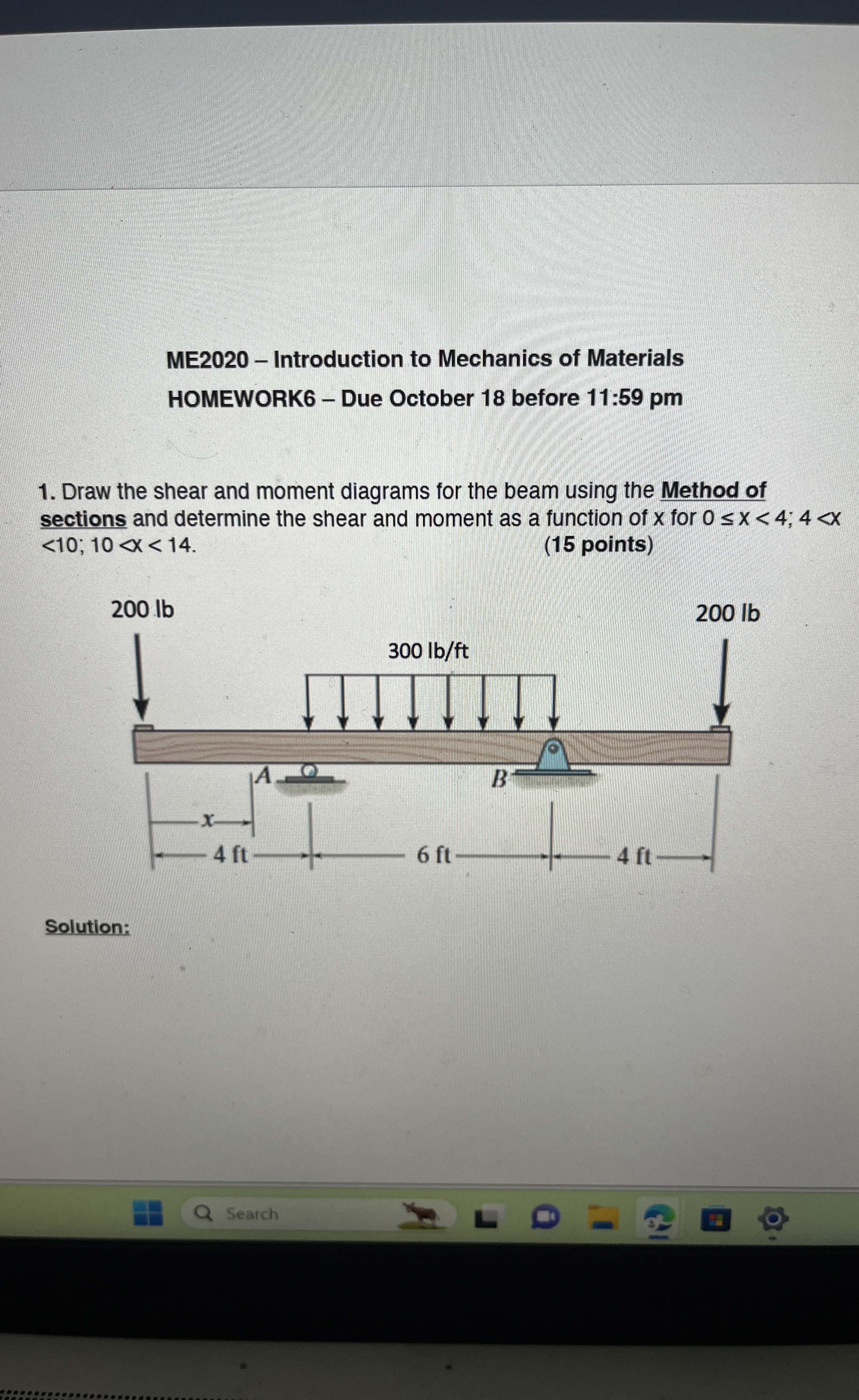 ME 2 0 2 0 - Introduction to Mechanics of