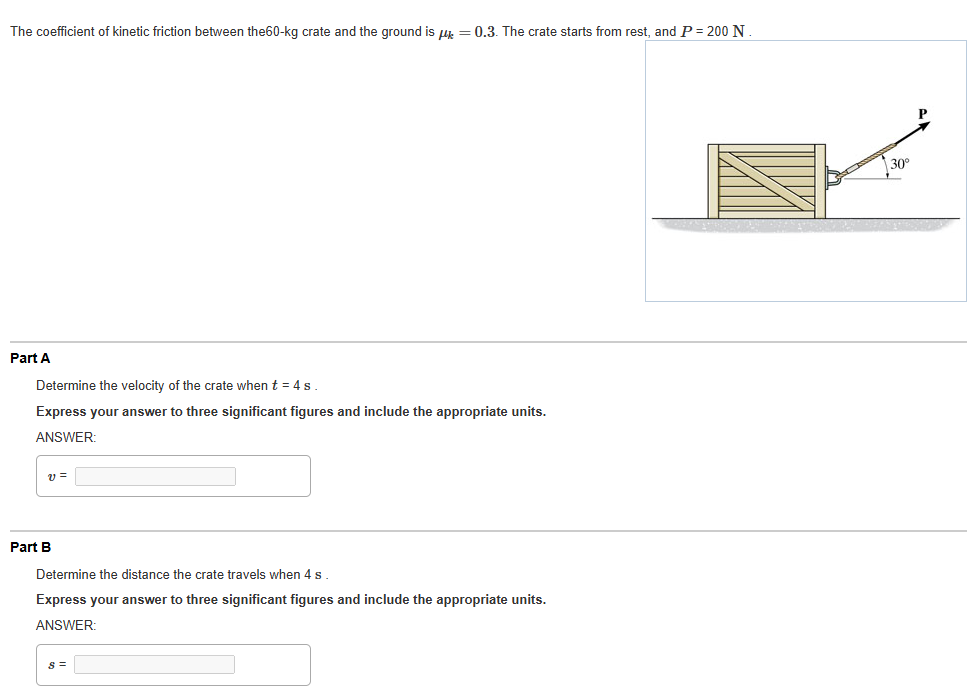 The coefficient of kinetic friction between the \
