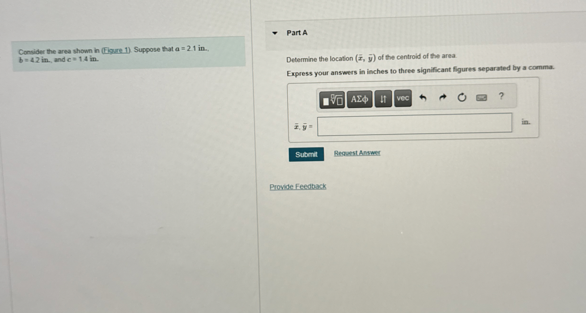 Consider the area shown in ( Figure 1 ) . Suppose