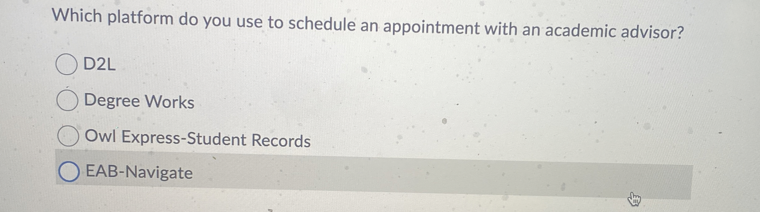 Which platform do you use to schedule an