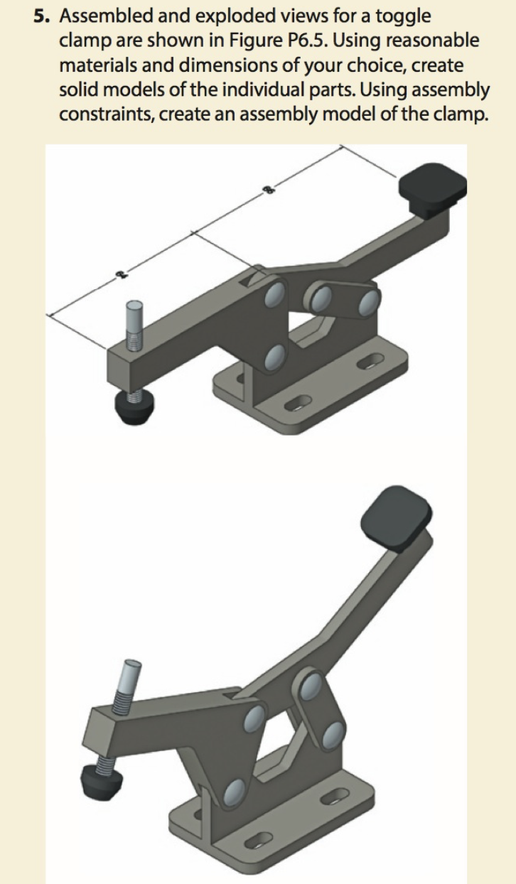 Can you please sketch these different parts on