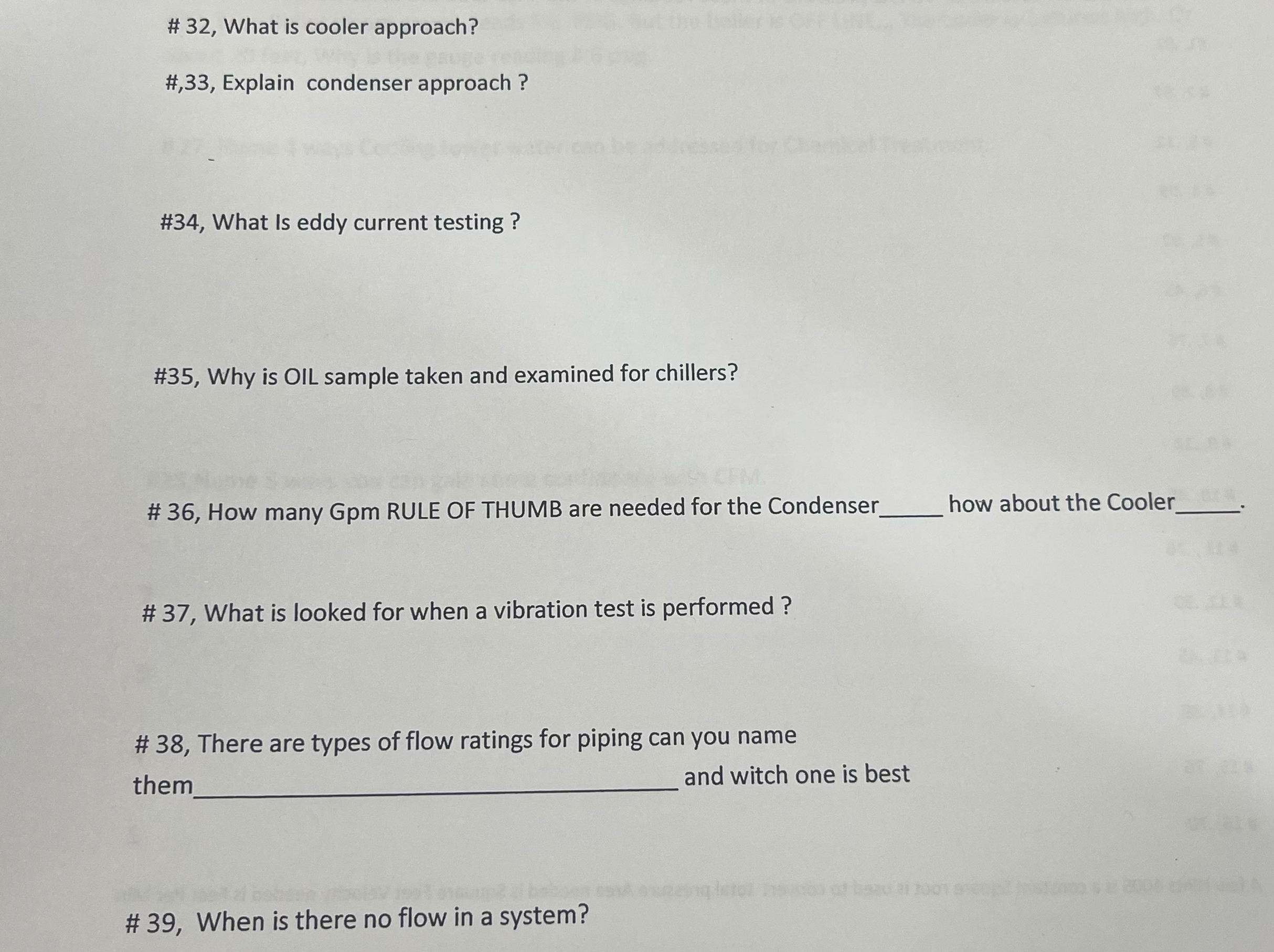 # 3 2 , What is cooler approach? # , 3 3 ,