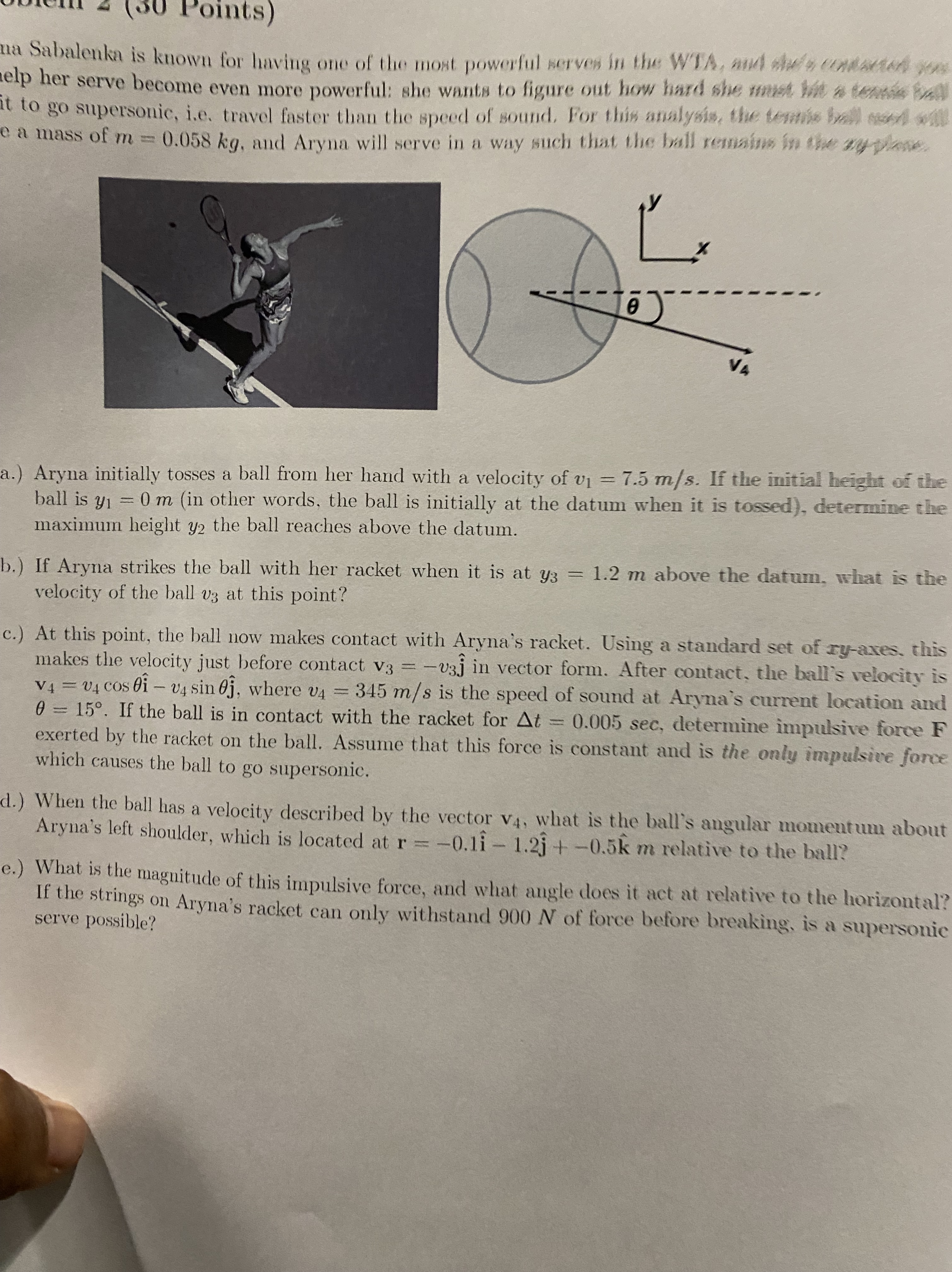 elp her serve become even more powerful: she