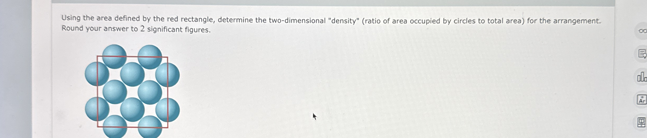 Using the area defined by the red rectangle,